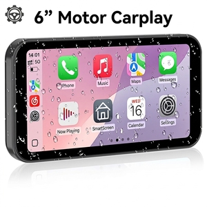 Carpuride W603 Motorcycle GPS Navigation Wireless CarPlay Android Auto Waterproof Smart Display Motorcycle Carplay With WIFI BT