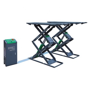 Elevador <span class=keywords><strong>de</strong></span> Tijera Doble para Garaje Uniliner ULJS-3219, Elevador Eléctrico <span class=keywords><strong>de</strong></span> Elevación Completa para Reparación <span class=keywords><strong>de</strong></span> Automóviles en <span class=keywords><strong>Taller</strong></span> - Product Image 1
