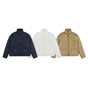 Veste matelassée en coton de style décontracté de haute qualité, de marque, pour l'hiver, chaude, à carreaux, vintage, <span class=keywords><strong>bleu</strong></span> marine, <span class=keywords><strong>Ralph</strong></span> <span class=keywords><strong>Lauren</strong></span>, pour hommes - Product Image 1
