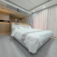 Personnaliser Capsule Maison commerciale espace dirigeable Pod Luxe Design moderne Maison préfabriquée pour hôtel