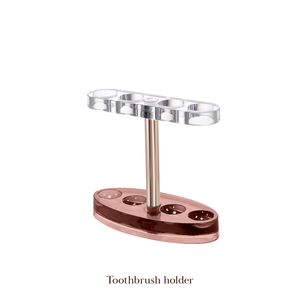 Accesorio de baño Dusty Rose Bella, jabonera, soporte para cepillo de dientes, vaso, dispensador de jabón, tarro de algodón, cubo de basura - Product Image 2