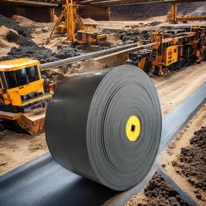 Correia Transportadora de Borracha EP Padrão DIN 22102, Resistente a Abrasão para Mineração, Ideal para Britadores de Pedra - Product Image 2