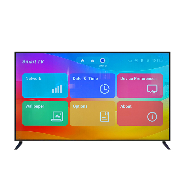 Wholesale 100-Inch Smart Android LED TV with 4K UHD Definition for Hotels with Tempered Glass LAN Interface WIFI