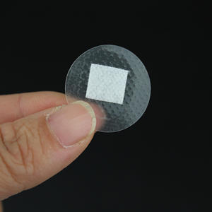 Perban perekat bentuk bulat untuk anak-anak perban Pertolongan Pertama Medis bernapas pita PE bantuan Woundplast luka Patch IV - Product Image 2