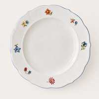 Assiette à dîner florale de 7,5 pouces