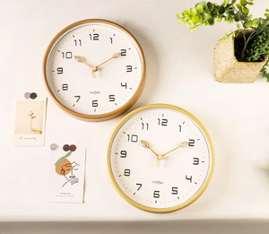 Moderne Luxus-Einzelwanduhr mit Quarzwerk, Traditionelles Design, Stillleben-Muster, Zeiger, Radio, Wohnzimmer-Dekoration - Product Image 2