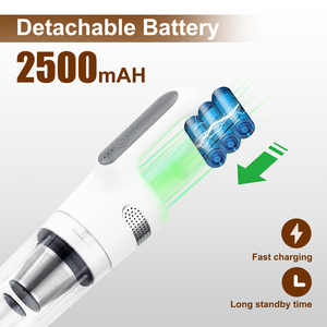 Liectroux I6 Handheld Vacuum Cleaner for Car, Keyboard, Sofa, Pet Hair, Narrow <b>Gaps</b>, Carpet, Dust Etc, 20kpa Suction Mini - Product Image 6
