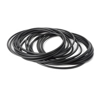 Joint torique en silicone durable en stock usine -40-200°C haute température, 50-60 Shore, souple, élastique, résistant à l'huile, en caoutchouc FKM