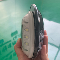 Marqueurs routiers solaires LED étanches de 30 tonnes pour extérieur, en verre et plastique, avec indicateur lumineux et yeux de chat