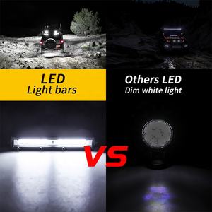 <span class=keywords><strong>LED</strong></span>-werklampbalk <span class=keywords><strong>LED</strong></span>-koplamp lichtbalk met bedradingssysteem floodlight reflector combo werklamp voor 4x4 auto offroad - Product Image 4