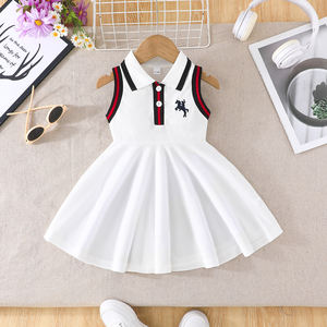 Vestito per il bambino 3-24 <span class=keywords><strong>mesi</strong></span> abbigliamento ricamo sportivo abito bianco coreano moda dolce ragazze 'abiti - Product Image 1