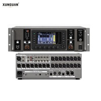 X32 RACK Profesyonel Dijital Ses Mikseri 32 Kanallı Raf Tipi Miksaj Konsolu Stüdyo Kaydı, Sahne ve Etkinlik Prodüksiyonu için