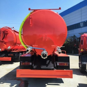 Camión de Desatascos y Succión de Aguas Residuales de Servicio Pesado 8x4 de 33 m³ para una Limpieza y Desobstrucción Eficiente de Tuberías - Product Image 6