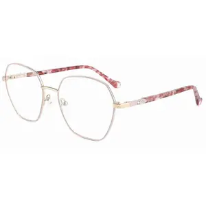 XC62165 Square Vintage Small Eyeglass Frame Wholesale Custom Logo Optical Eyewear Glasses Diamond Cut Eyewear Best Rimless Eyegl