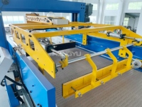 Déspaletteur de bouteilles vides, machine de déspalettement de bouteilles en verre et en plastique, équipement de déchargement de palettes pour lignes de remplissage de boissons