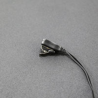 Écouteur Intra-Auriculaire Professionnel à Tube Acoustique pour Radio CB, Radioamateur et FM, avec Microphone PTT 2 Broches et Fonction Mains Libres, pour Baofeng UV5R, 888S, UV82, Quansheng