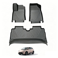 Tapis de sol 3D en TPE pour voiture, certifiés IS9001, faciles à nettoyer, personnalisables, pour l'intérieur de voiture, compatibles avec BYD Seagull