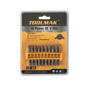 <b>Screwdriver</b> <b>Bit</b> <b>Set</b> Ph2 10 Piece Pack For Precision Repair And Assembly Tasks - Product Image 2