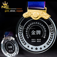 Trophées personnalisés en cristal K9 faits à la main, pas chers, gravure tendance, médailles en verre pour événements sportifs, cadeaux d'affaires