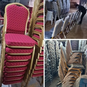Hotel Gold Sponge Back Blue Black <strong>Red</strong> Modern Living Room Wedding <strong>Chair</strong> Metal Iron Stackable <strong>Dining</strong> Party Event Banquet <strong>Chair</strong> - Product Image 5