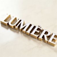 Lettres lumineuses LED pour enseignes de magasin, panneaux publicitaires extérieurs super lumineux, hôtels, bars, centres commerciaux, entreprises, AC