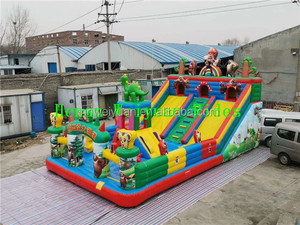 Vendita calda bambino scivolo gonfiabile gonfiabile <span class=keywords><strong>casa</strong></span> di rimbalzo della fabbrica di salto diretto castello gonfiabile buttafuori per i bambini - Product Image 2