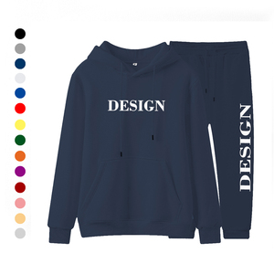 Conjunto Deportivo Personalizado para Hombre, Talla Grande, Sudadera con Capucha y Pantalones de Chándal de Forro Polar Estampado, Impresión Digital, Talla XL - Product Image 1