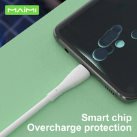 Maimi grosir 6A pengisi daya Cepat 1m PVC usb-c kabel pengisi daya ponsel untuk Android kabel Data ponsel mikro Usb Tipe c