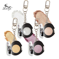 Palette de surligneur de couleur unique avec chaîne poudre de surbrillance de marque privée maquillage de marque propre éclaircir le surligneur chatoyant