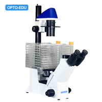 Microscopio Biológico Invertido Trinocular OPTO-EDU A14.2604 BF PH Semi-APO Seidentopf con LED para Cultivo Celular e Investigación de FIV