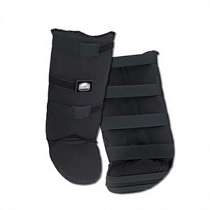 Protège-tibias de Muay Thai, MMA et Karaté en gros, avec logo personnalisé imprimé, rembourrage en coton flexible et protection en EVA pour la boxe - Product Image 4
