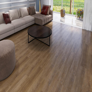 Plancher en <span class=keywords><strong>vinyle</strong></span> SPC à clipsage antidérapant, aspect bois gris, revêtement de sol PVC SPC pour bureau, maison, intérieur - Product Image 3
