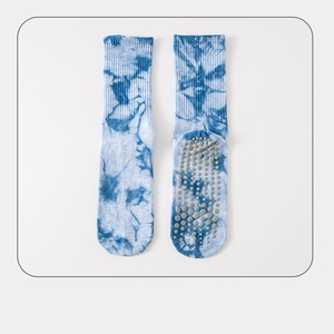 Tùy Chỉnh Grip Vớ Đối Với Yoga Cotton Thoáng Khí Pilates Vớ Tie Dye Thiết Kế Đối Với Phụ Nữ Của Nhà Thực Hành - Product Image 3