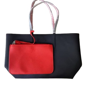 设计师时尚Pu皮革水桶包简约手提包单肩包女式购物袋 - Product Image 2