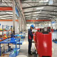 Transformateur de distribution triphasé à sec Gansu Vitesen SCB13 630 kVA 10 kV/380 V 50/60 Hz à bobine ronde en résine coulée IEC 60076