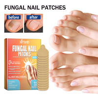 21-Piece Fungal Nail Care Patches - Overnight Toenail Repair Treatment, Antifungal
