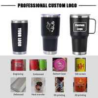 Taza de Viaje de Acero Inoxidable de Doble Pared de 20/30 oz, Termo para Auto de 30 oz, Tazas de Café de 20 oz con Tapa, Botella de Plástico para Agua, Cerveza y Auto