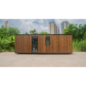 Villa modulaire <span class=keywords><strong>de</strong></span> luxe légère avec façade entièrement vitrée pour l'hébergement touristique dans les zones panoramiques - Product Image 6