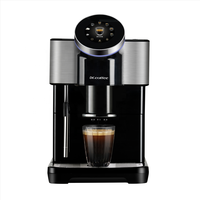 Machine à café automatique Dr.Coffee H1 pour la maison, machine à expresso à grains de café, cafetière avec buse vapeur