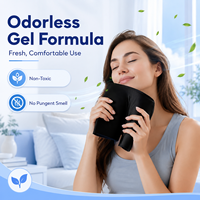 Casquette réutilisable en gel pour soulager les migraines, compresse froide pour maux de tête, thérapie chaud-froid, enveloppement pour la tête, masque rafraîchissant pour les yeux, pour le soulagement des sinus