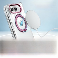Étui de téléphone magnétique Duoable avec béquille rotative à 360 degrés, coque de protection antichoc pour iPhone 18 Duo iPhone Ultra Duo Fold