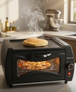 Horno de Convección Mecánico de 15L, Horno Tostador Francés/Holandés, Acero Inoxidable, 2100W, Clase A de Eficiencia Energética, Horno Eléctrico de Sobremesa para el Hogar - Product Image 2