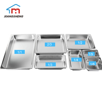 Compteur professionnel personnalisé en acier inoxydable, pour réchauffer les aliments, Buffet GN