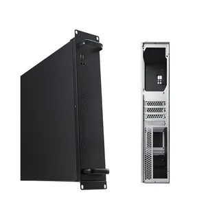 OEM Custom Aluminum Computer Server Rack Housing Enclosure Sheet Metal Case Fabrication Rack Mount Server Enclosure