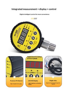 Manomètre électronique intelligent à affichage numérique HC-810 en matériau PE pour pompe à vide, compresseur d'<span class=keywords><strong>air</strong></span>, pression pneumatique - Product Image 5
