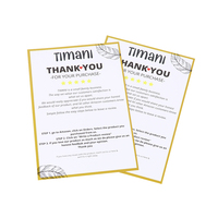 Servizio di Stampa Digitale Personalizzata per Biglietti di Ringraziamento, Volantini su Carta Patinata e Carta Artistica, Design Personalizzato a Colori, Logo, Immagine, Goffratura