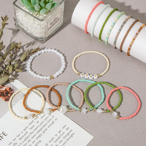 ลูกปัดเม็ดเล็ก ลูกปัดตัวอักษร ชุดทำเครื่องประดับ DIY สร้อยข้อมือ สร้อยคอ อุปกรณ์เสริม ดินโพลิเมอร์ อุปกรณ์ร้อยลูกปัด 12000 ชิ้น - Product Image 3