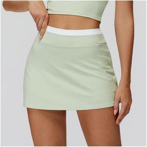 2026 Hete, schokbestendige, hoge taille dames winterkleding op maat gemaakte rokken met contrasterende kleuren, workout casual rok - Product Image 6