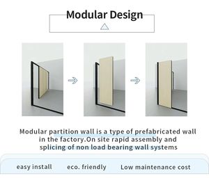 Panneaux de séparation modulaires insonorisés de haute qualité pour salles de conférence et espaces de bureau - Product Image 4