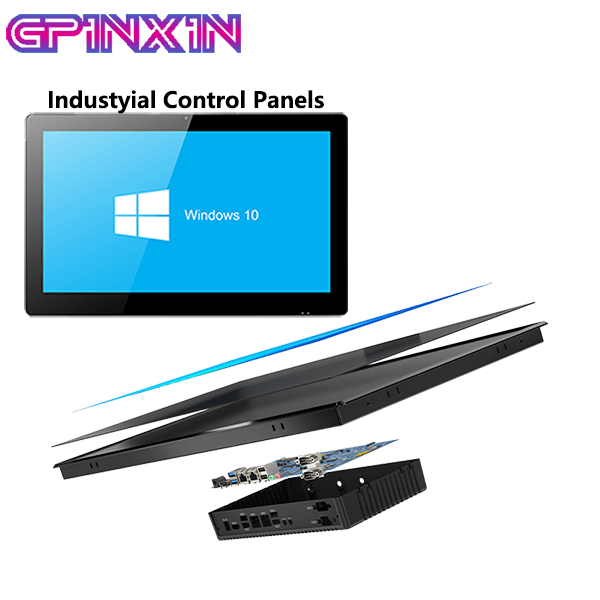 10.4 15 19 Inch IP65 Fanless Cap/Res Touch Industrial Panel PC Android Win10 Linux Sunlight Readable OEM Industrial PC Supplier